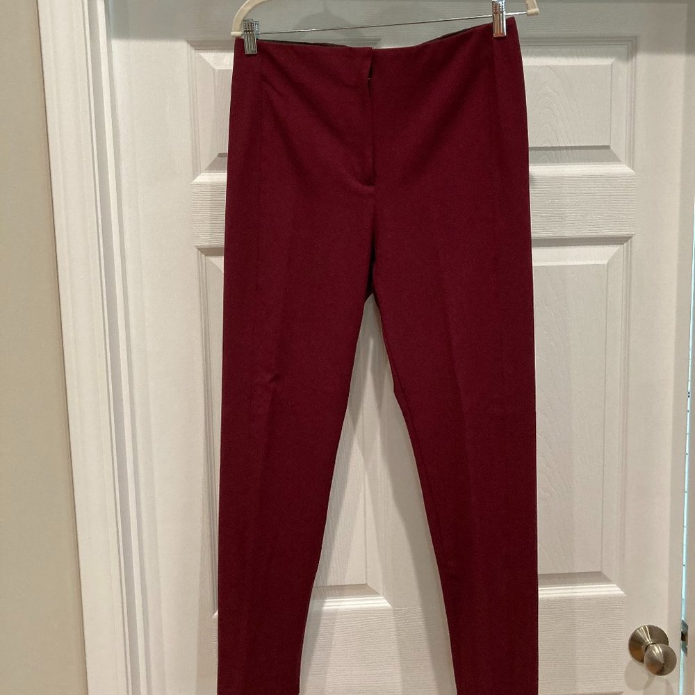Ann Taylor Dressy pants.  Burgundy color.  Size 10